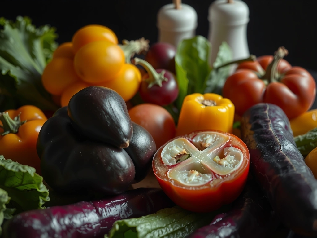 Frische Zutaten Fokus